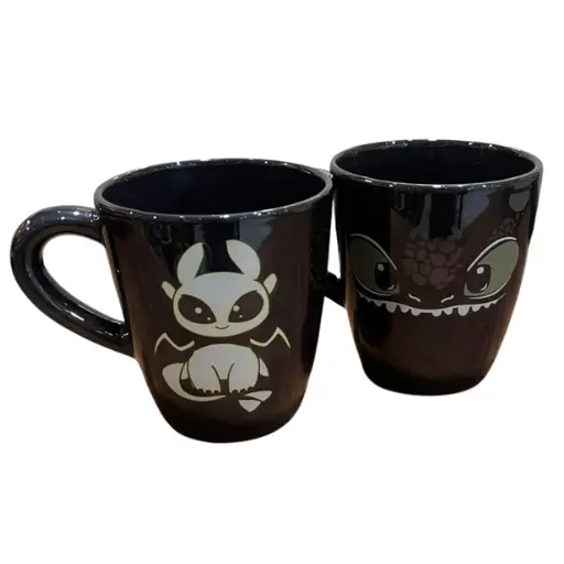 Taza chimuelo negra